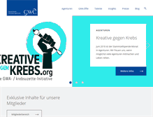 Tablet Screenshot of gwa.de